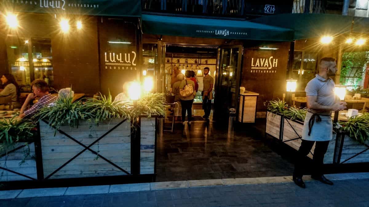 Lavash restaurant, Yerevan